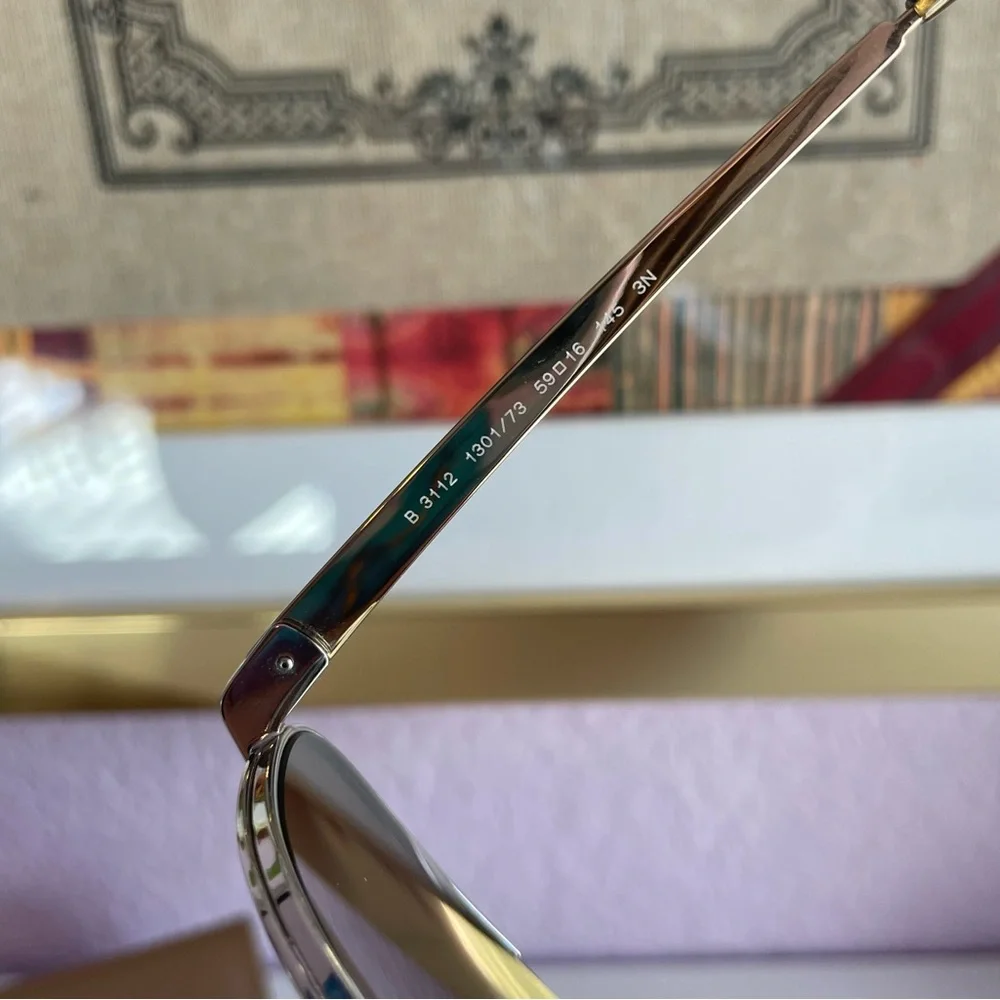 Burberry B-3112 Sunglasses – Brown Gradient | Excellent Condition | Case Include